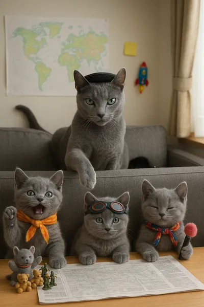 ねこ世界征服作戦会議2025:作戦コード“もちもち作戦”発動!