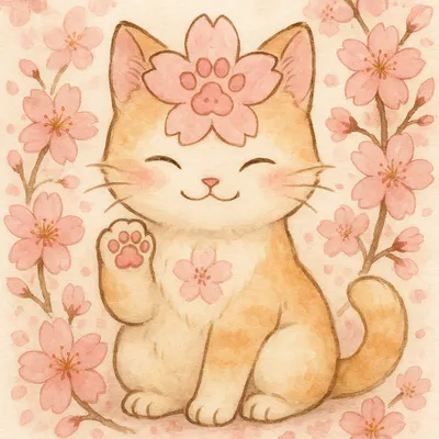 桜咲くにゃんこ、春を運ぶ