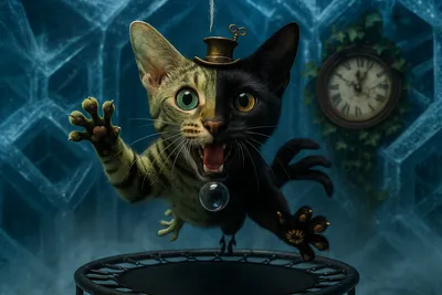 氷迷宮ジャンプ!ゼンマイ猫の大冒険