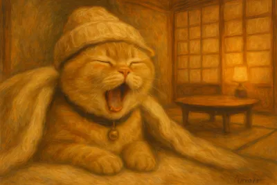 ねむねむスコちゃんのあったか和室